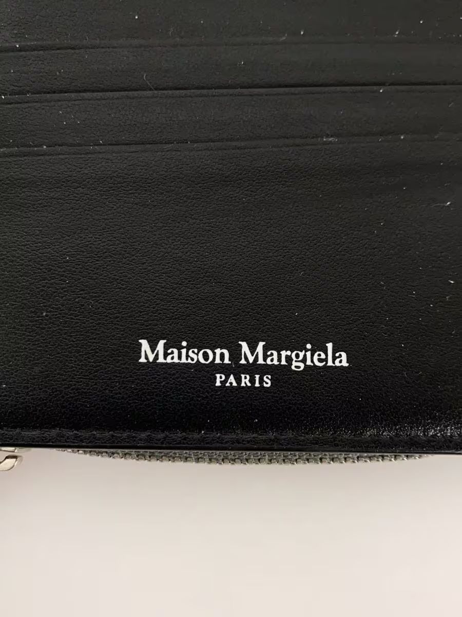 Maison Margiela Cracked Silver Leather Wallet Size ONE SIZE - 3 Thumbnail