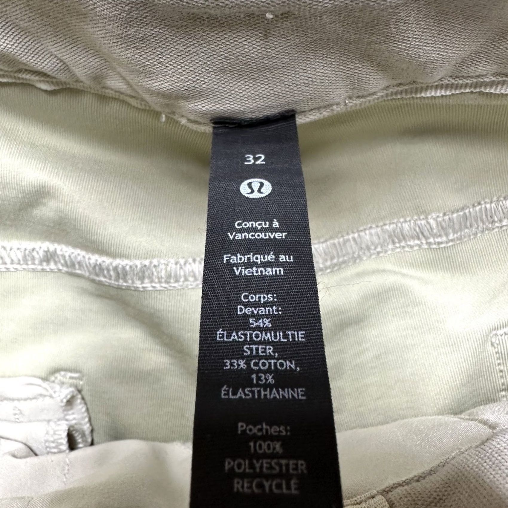 Lululemon Lululemon Pants Mens 32 Beige ABC Crop Relaxed Fit Utilitech LM5AH0S EUC Pants Mens 32 Beige ABC Crop Relaxed Fit Utilitech LM5AH0S EUC Size US 32 / EU 48 - 7 Thumbnail