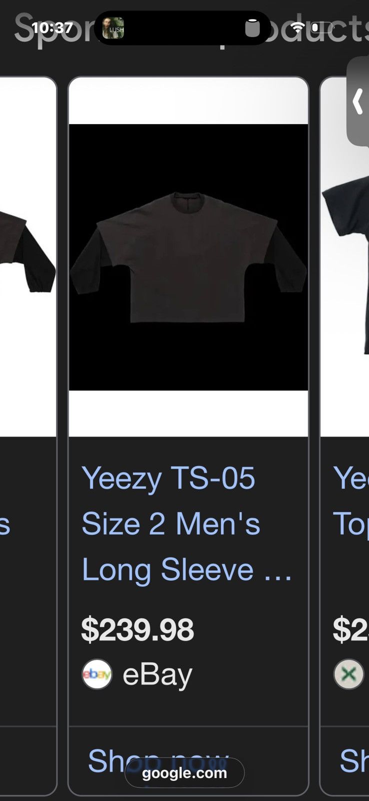 Yeezy Ts-05 size1 yeezy Size US M / EU 48-50 / 2 - 10 Thumbnail