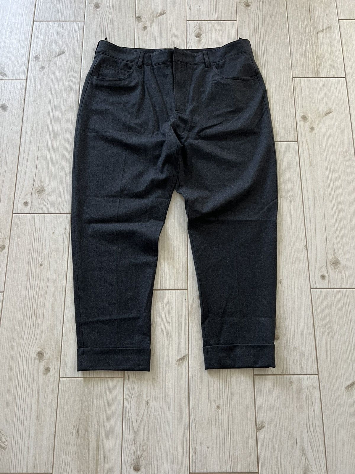 Prada Prada Wool Trousers Dark Grey Men’s Casual Pants 32 Size Size US 32 / EU 48 - 8 Thumbnail