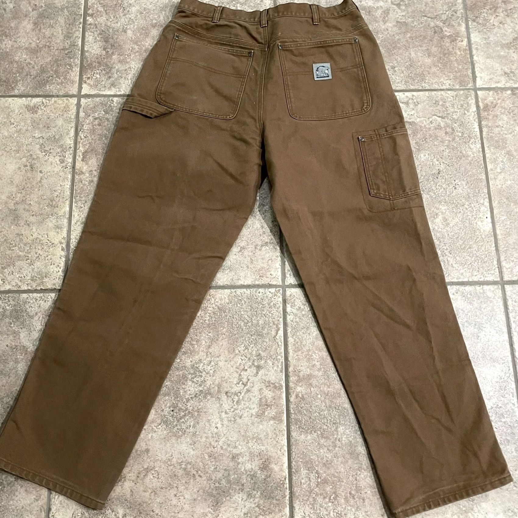 SOREL Sorel Pants Mens 38x32 Cotton Brown Dress Pants Size US 38 / EU 54 - 5 Thumbnail