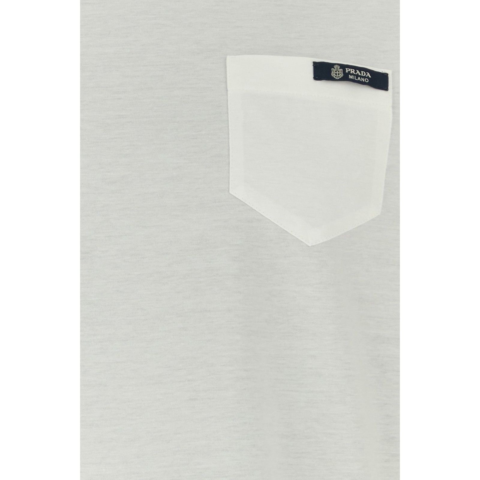 Prada PRADA White Cotton Reversible T-shirt New & Authentic (Men's Size US M / EU 48-50 / 2 - 2 Thumbnail