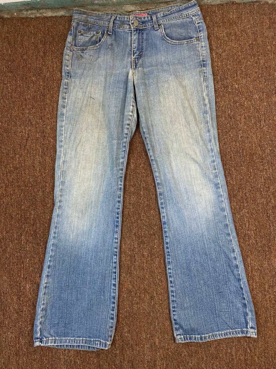 Levi's vintage levis 518 low bootcut denim nice design Size US 34 / EU 50 - 8 Thumbnail