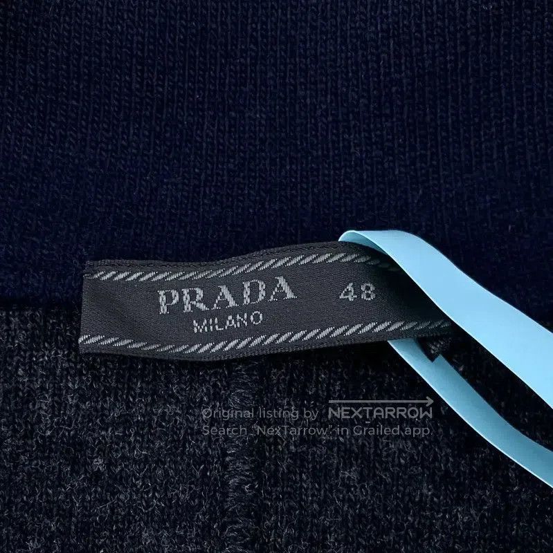 Prada Prada Navy Wool Men's Cardigan. Size US M / EU 48-50 / 2 - 5 Thumbnail