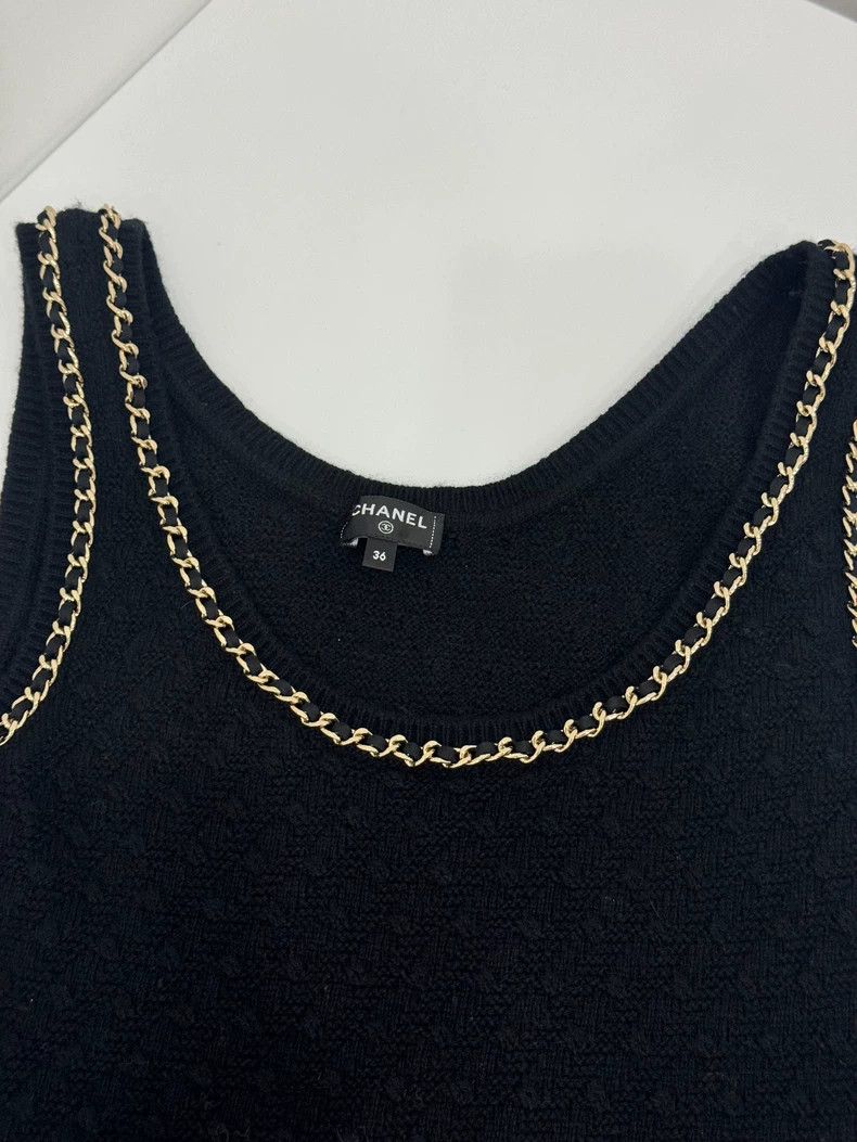 Chanel Chanel Chain knitted long skirt Size XS / US 0-2 / IT 36-38 - 3 Thumbnail