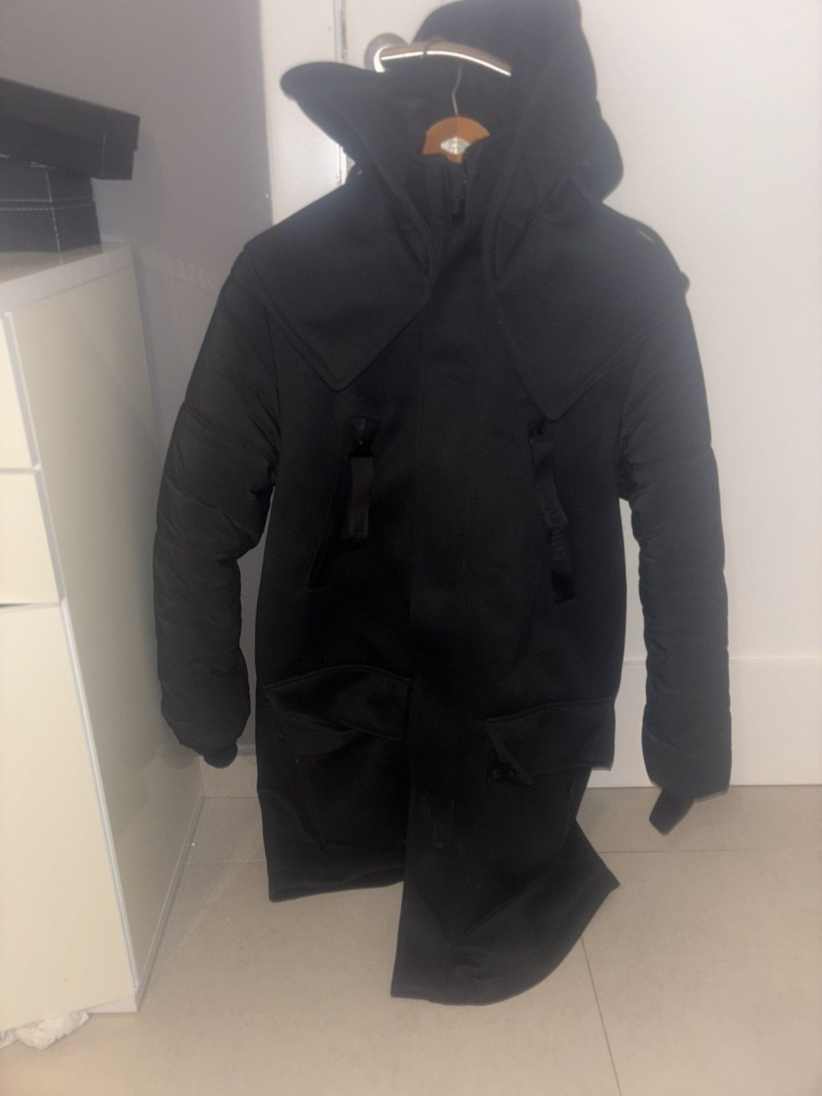 Alexander Wang × H&M Alexander Wang x H&M Black Parka – Rare Collab, Size S Size US M / EU 48-50 / 2 - 5 Thumbnail