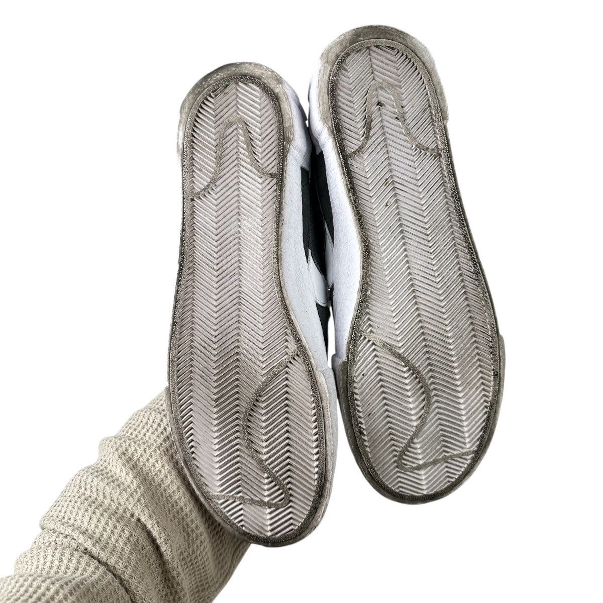 Nike × Sacai Nike Blazer Low Sacai Iron Grey White Size 9.5 Size US 9.5 / EU 42-43 - 7 Thumbnail