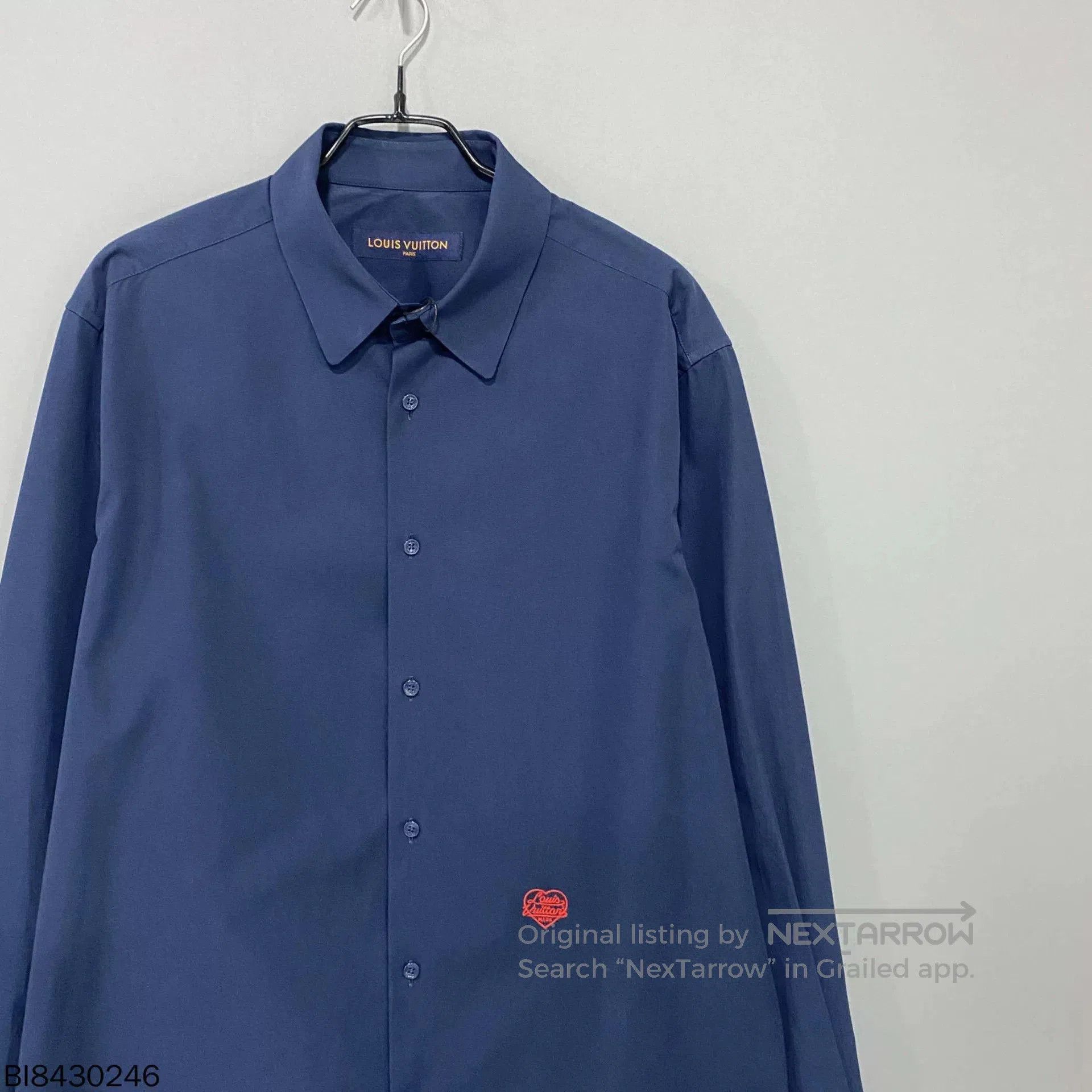 Louis Vuitton Louis Vuitton Heart Logo Embroidered Shirt. Size US L / EU 52-54 / 3 - 2 Thumbnail
