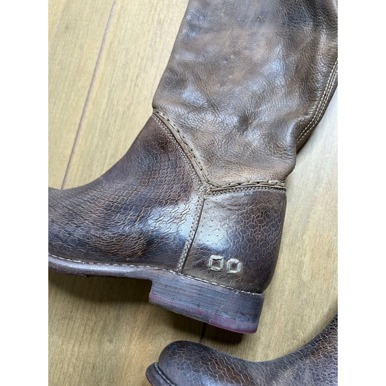 Bed Stu BED STU Brown Lux Women Sz 8 Manchester Distress Leather Size US 8 / IT 38 - 13 Thumbnail