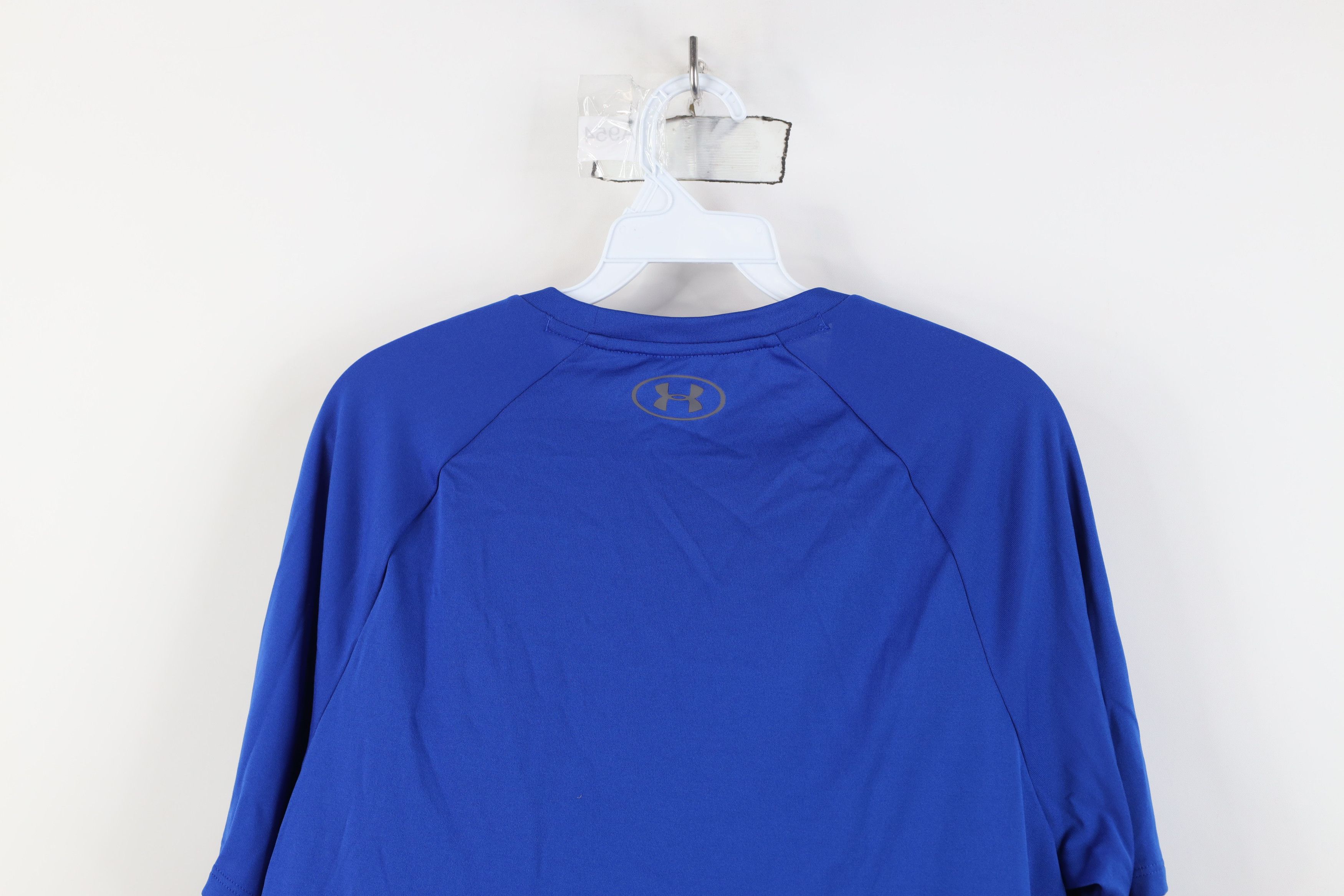 Under Armour New Under Armour Tech Running Jogging Gym T-Shirt Blue Size US M / EU 48-50 / 2 - 13 Thumbnail