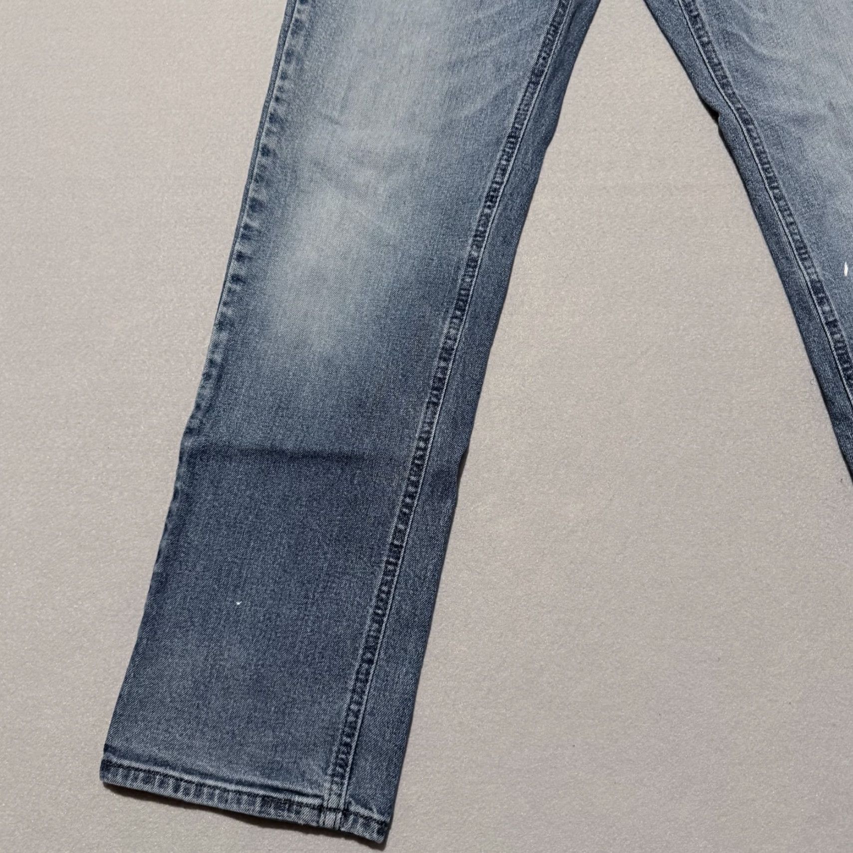 Vintage Signature by Levi Strauss Athletic Jeans Men Blue Distressed 30x32 Jeans Size US 30 / EU 46 - 5 Thumbnail