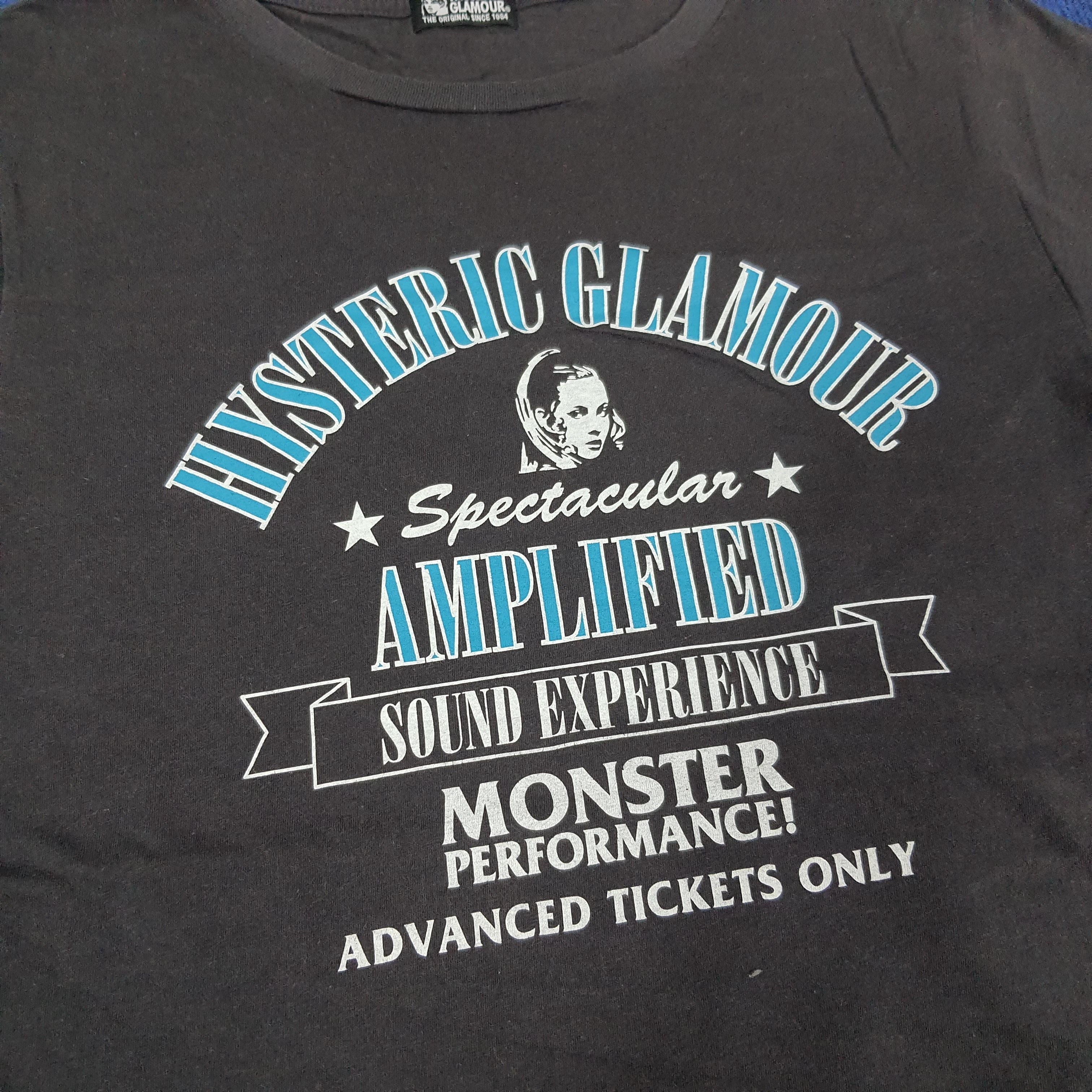 Hysteric Glamour × Japanese Brand × Vintage Vintage Hysteric Glamour Amplified Japanese Brand T-shirt Size US M / EU 48-50 / 2 - 2 Thumbnail