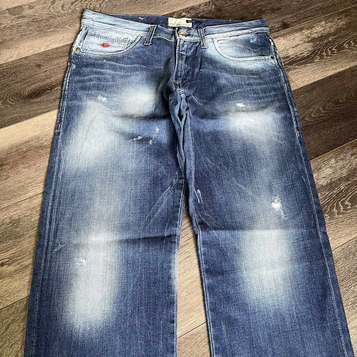 Energie Energie Sixty Mulligan Selvedge Denim Jeans 33x32 Italy Made Size US 33 - 3 Thumbnail