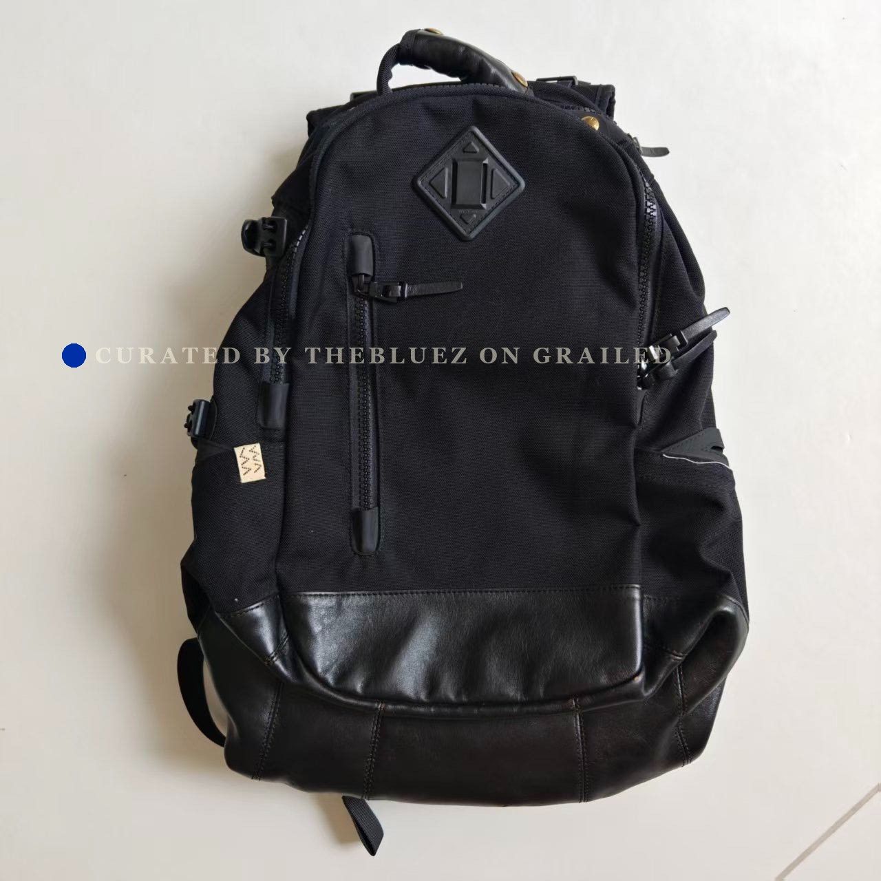 Visvim Visvim Rare Green Ballistic E-Cat 18L Suede Messenger Bag
