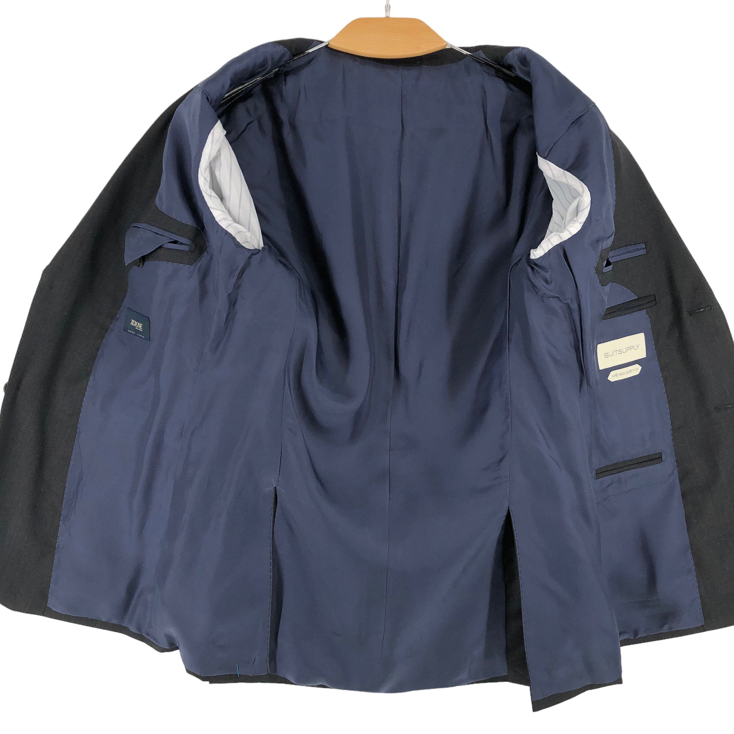 Suitsupply Napoli Single Breasted Wool Blazer Size EU:46; UK:36; US:36R Size 36R - 3 Thumbnail