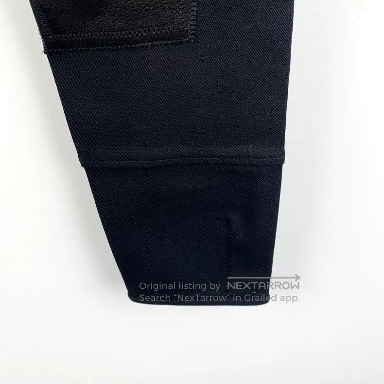 Gucci gucci Black horse buckle patchwork cotton casual trousers Size 25" / US 0 / IT 36 - 4 Thumbnail
