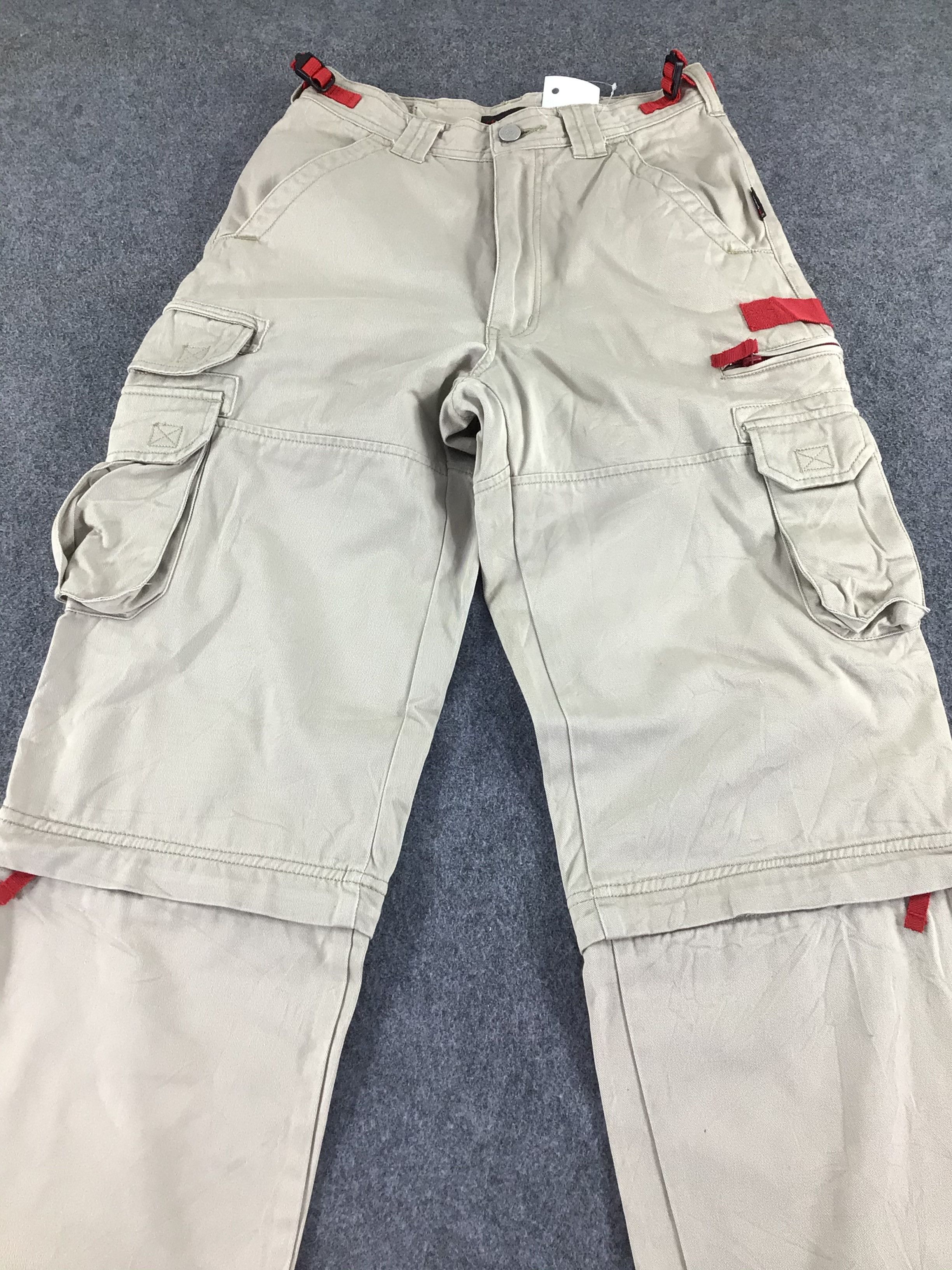 Japanese Brand Transer Knee Zipper Cargo Pant-J189 Size US 26 / EU 42 - 3 Thumbnail