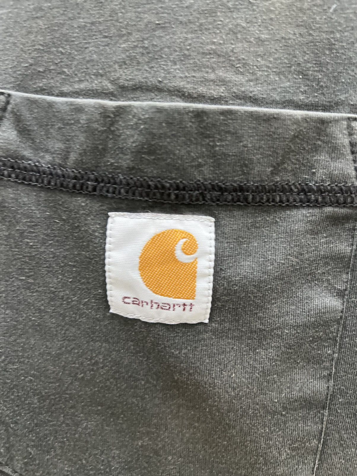 Carhartt Y2K Thrashed Faded Carhartt Pocket Tee Size US L / EU 52-54 / 3 - 4 Thumbnail