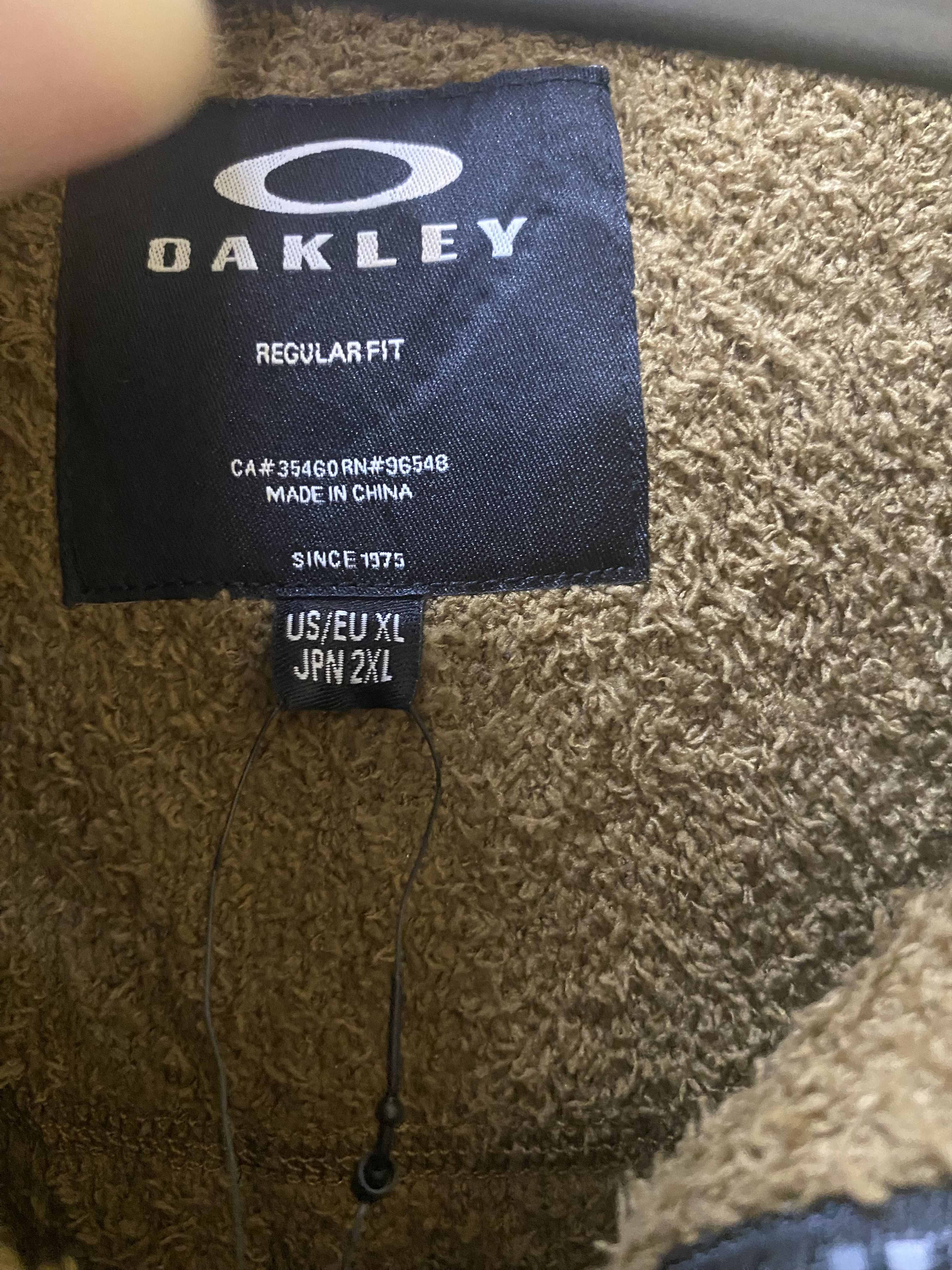 Oakley OAKLEY FLEECE FULL ZIPPED JACKET Size US XL / EU 56 / 4 - 6 Thumbnail