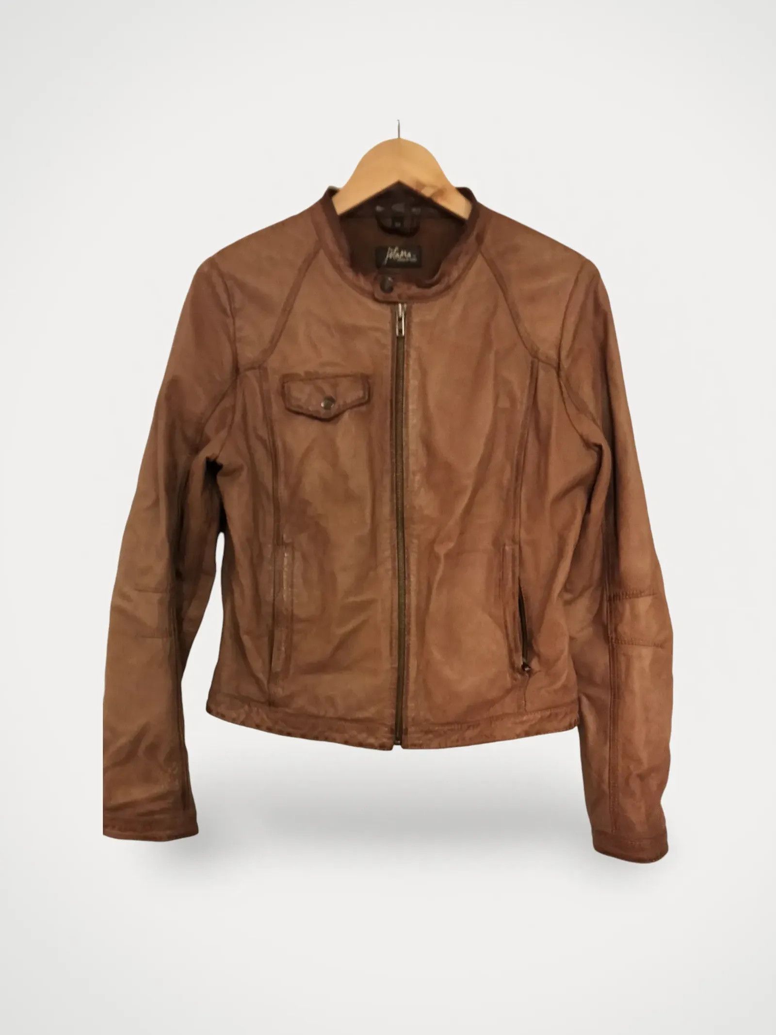 JOFAMA Jofama Leather Jacket Size M / US 6-8 / IT 42-44 - 1 Thumbnail
