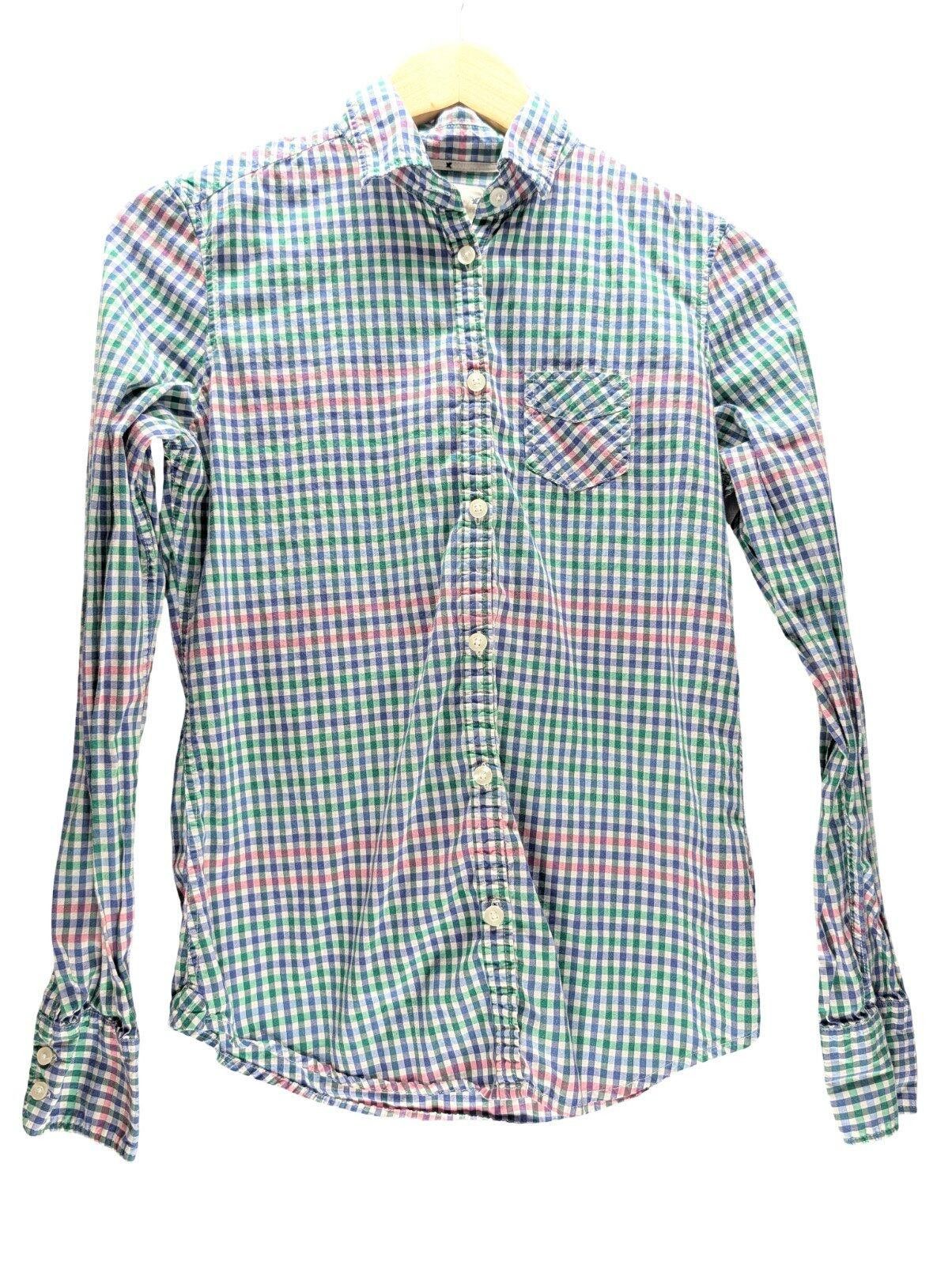American Eagle Outfitters American Eagle Button Shirt Women Small Plaid Multicolor Size S / US 4 / IT 40 - 1 Thumbnail