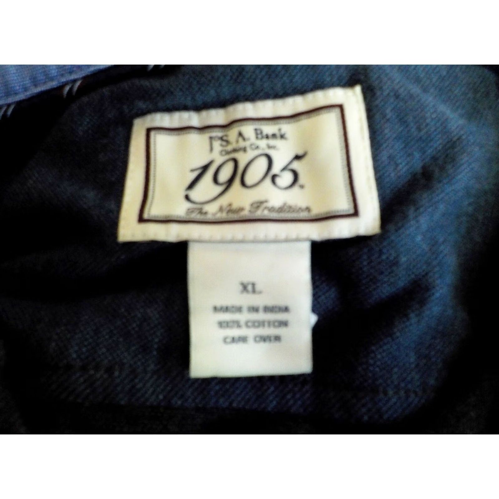 Jos. A. Bank Jos. A Bank Gray Cotton Knit Button-Down Shirt XL NWT Denim Trim Casual Mens Shirt Size US XL / EU 56 / 4 - 4 Thumbnail