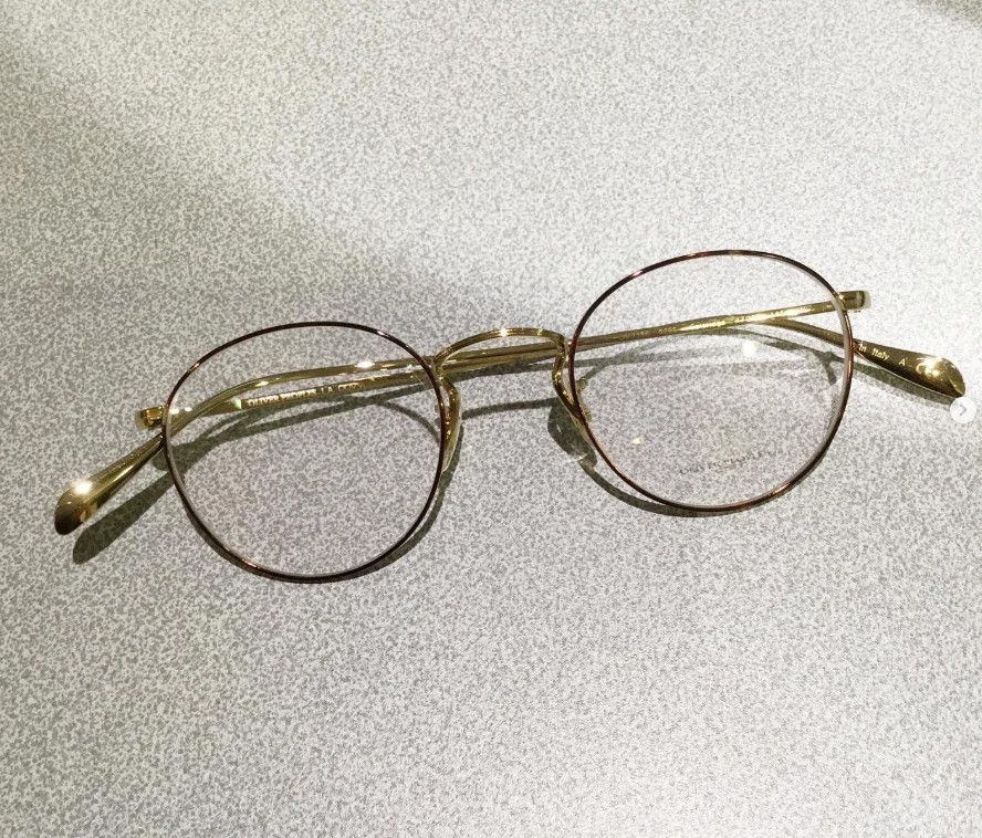 Oliver Peoples 50mm~ Amber DKBK Foil ~ OLIVER PEOPLES COLERIDGE OPTICAL Size ONE SIZE - 2 Thumbnail