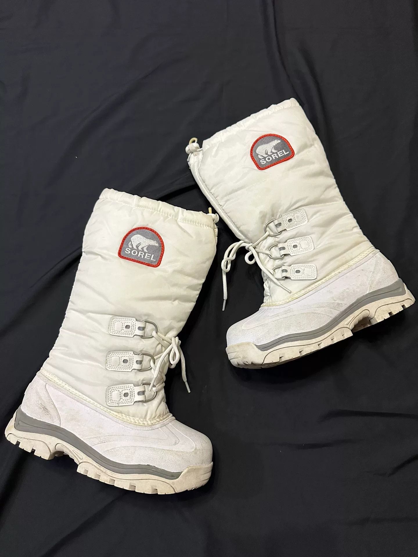 Vintage Vintage Ice Bear White Snow Boots Size US 8 / EU 41 - 1 Thumbnail