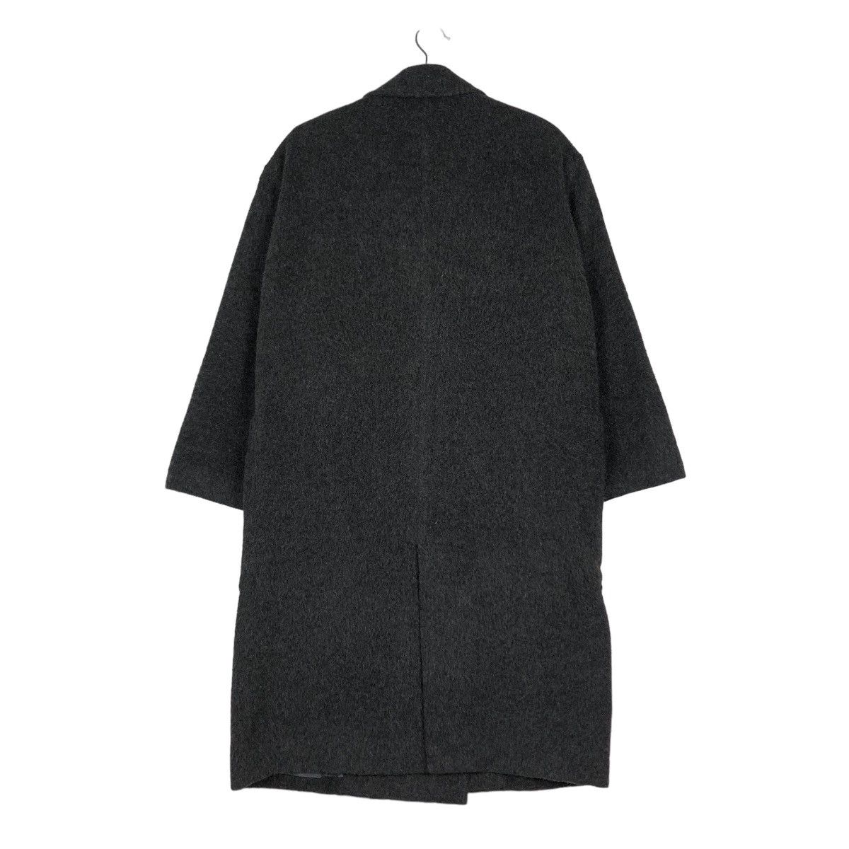 Calvin Klein 🔥Rich Grey Long Jacket Wool Herringbone Calvin Klein Size US M / EU 48-50 / 2 - 8 Thumbnail
