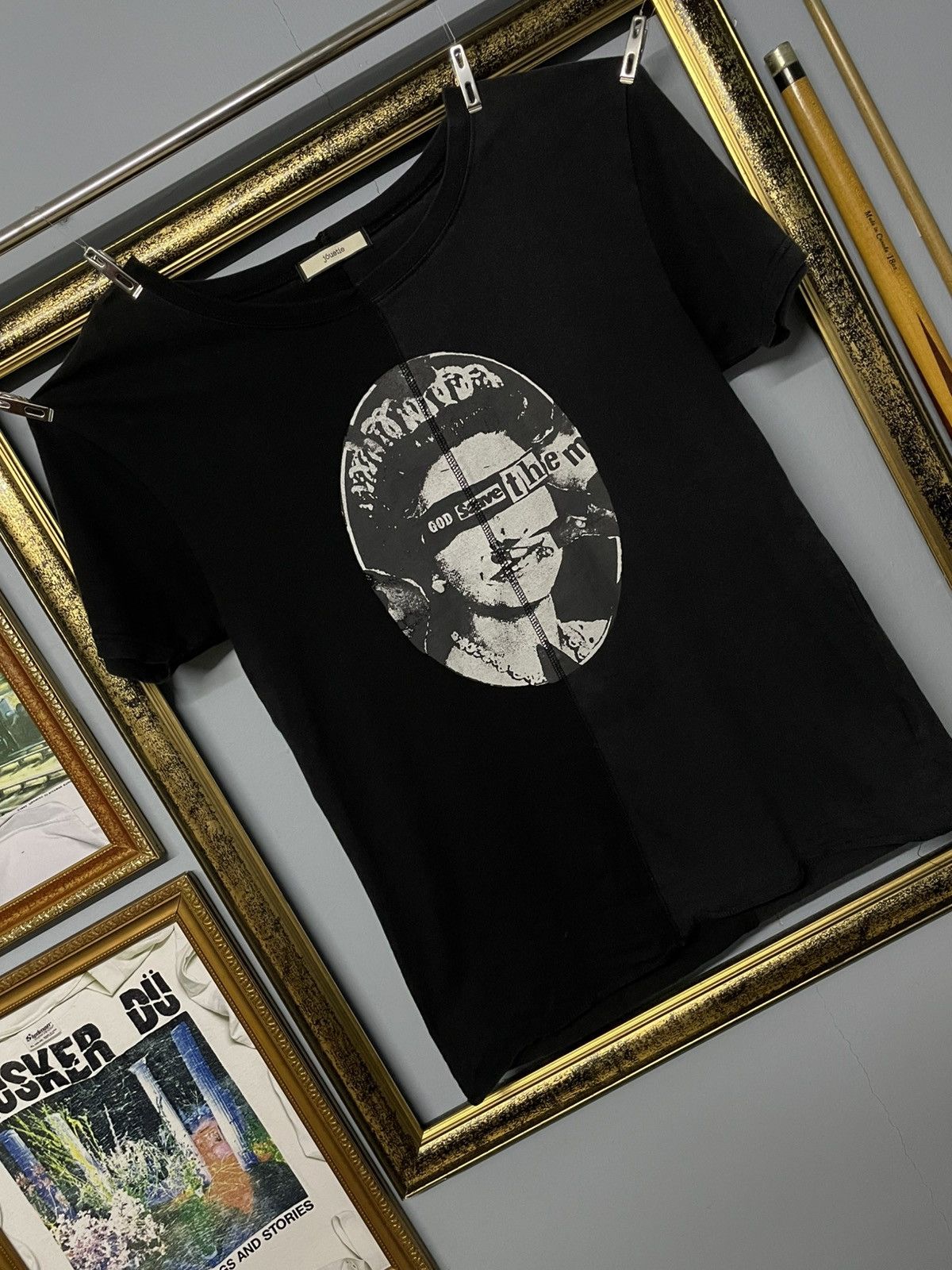 Hysteric Glamour Vintage Japan Designer Joutie God Save The Queen Punk Tshirt Size US S / EU 44-46 / 1 - 3 Thumbnail