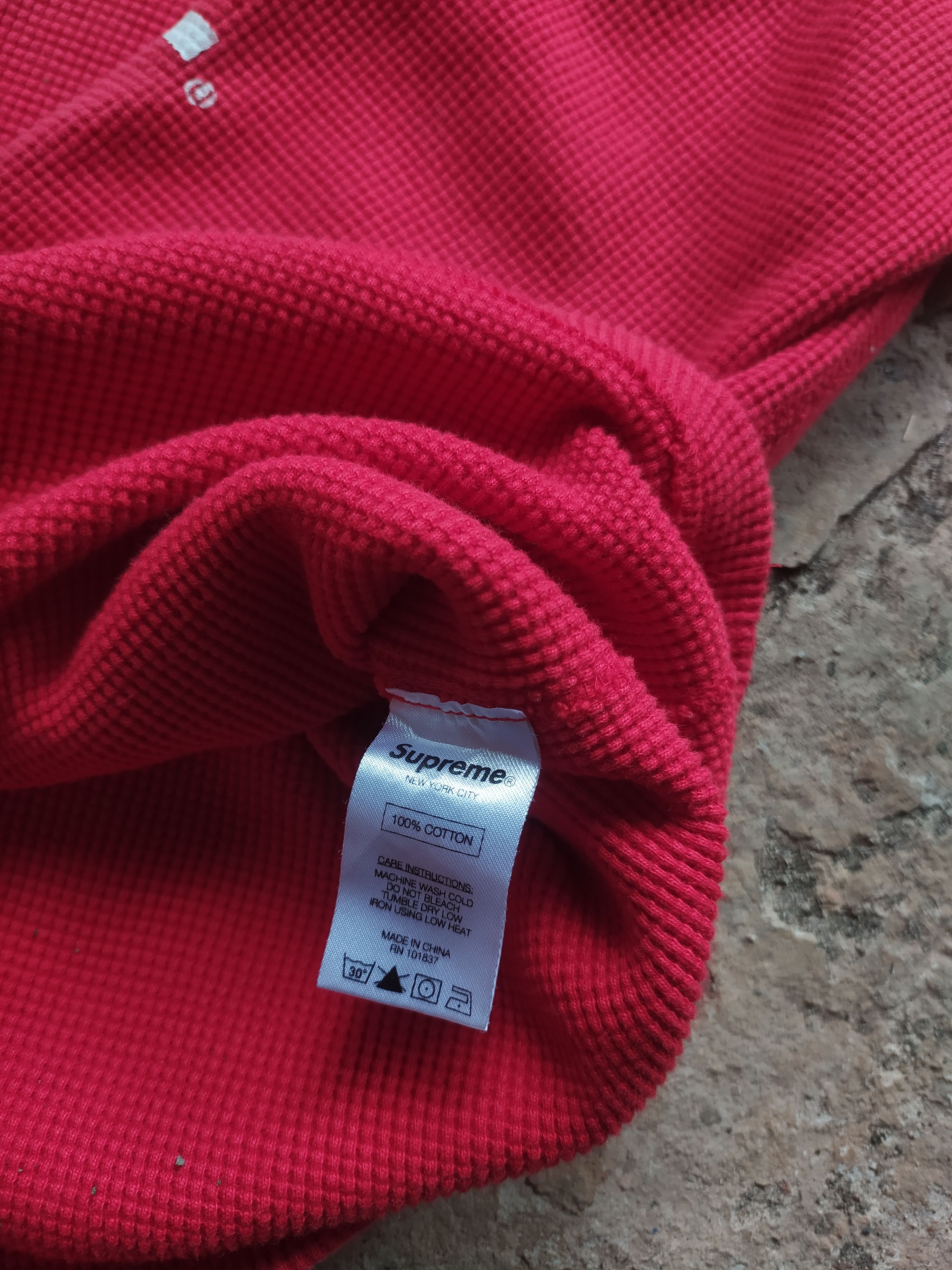 Supreme Supreme Hooded Waffle Thermal 2015 Size US M / EU 48-50 / 2 - 4 Thumbnail