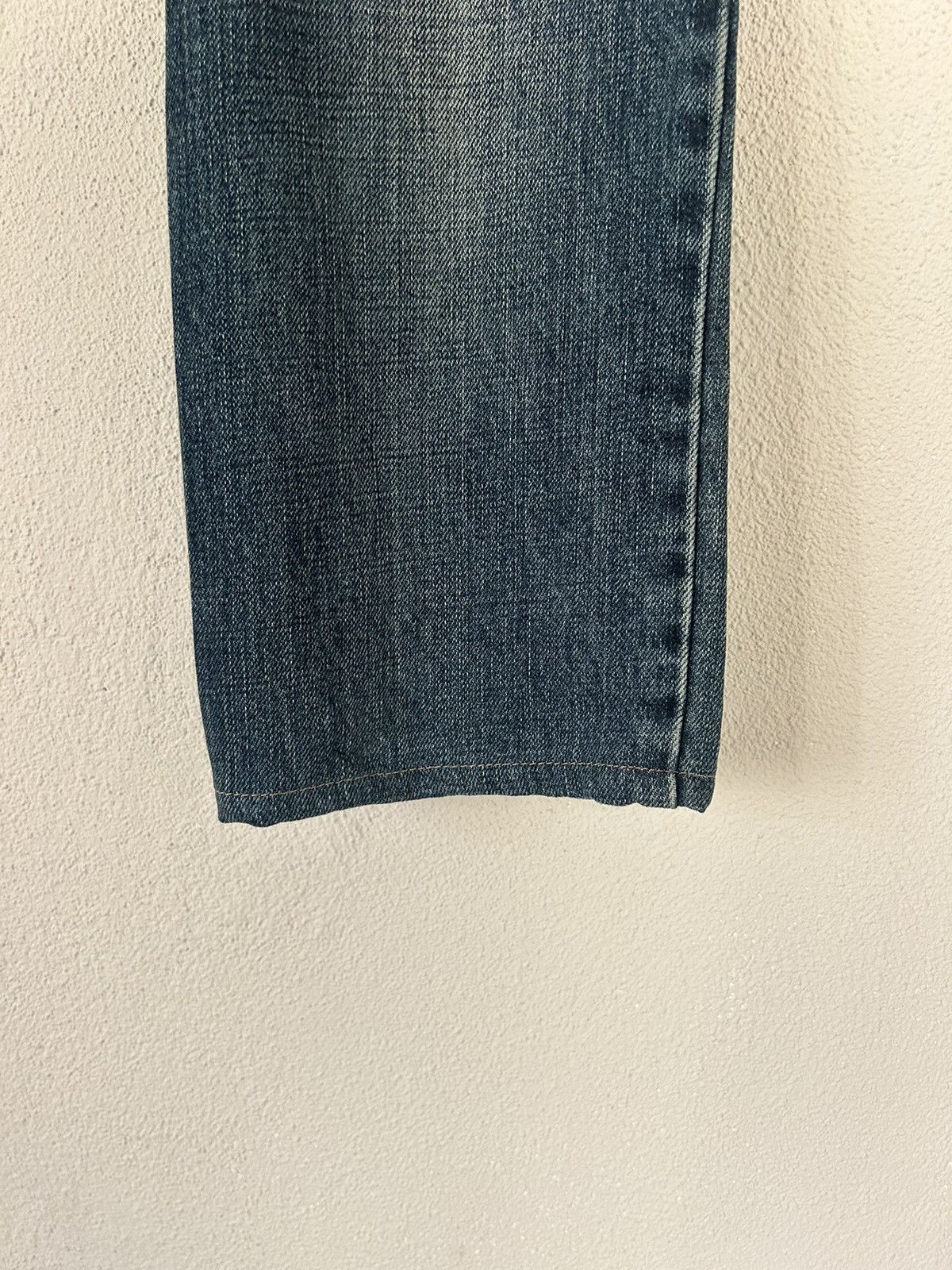 Balmain Blue Denim Biker Jeans Size US 31 - 16 Thumbnail