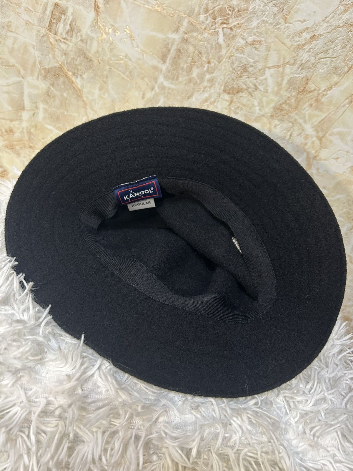 Kangol Vintage Kangol Wool Nissa Bucket Hat Rare Rap Hip Hop Black Size ONE SIZE - 5 Thumbnail