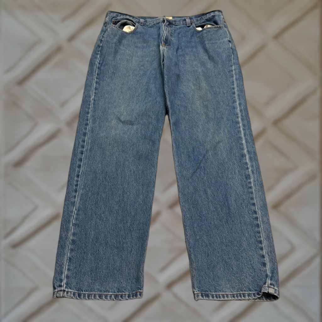 Vintage L.L. Bean Jeans Mens 40x32 Blue Denim Classic Straight 100% Cotton Casual Size US 40 / EU 56 - 1 Thumbnail
