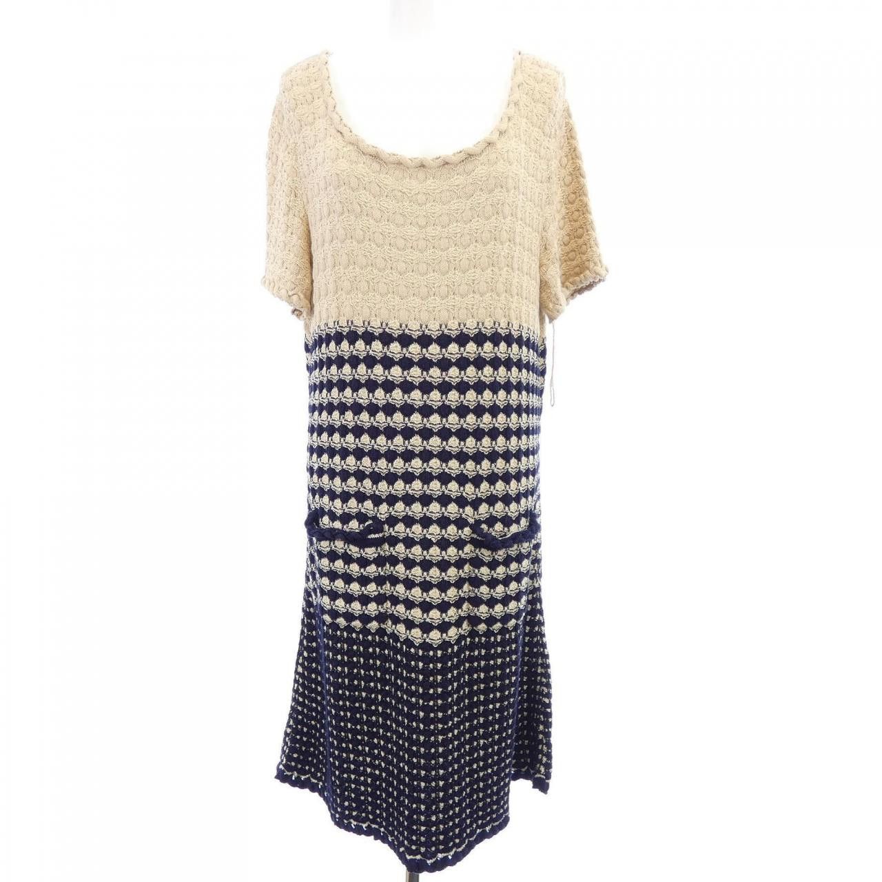 Chanel Chanel Chanel Dress Textile Dresses P43366K04401 DUTY FREE for USA Size ONE SIZE - 1 Thumbnail
