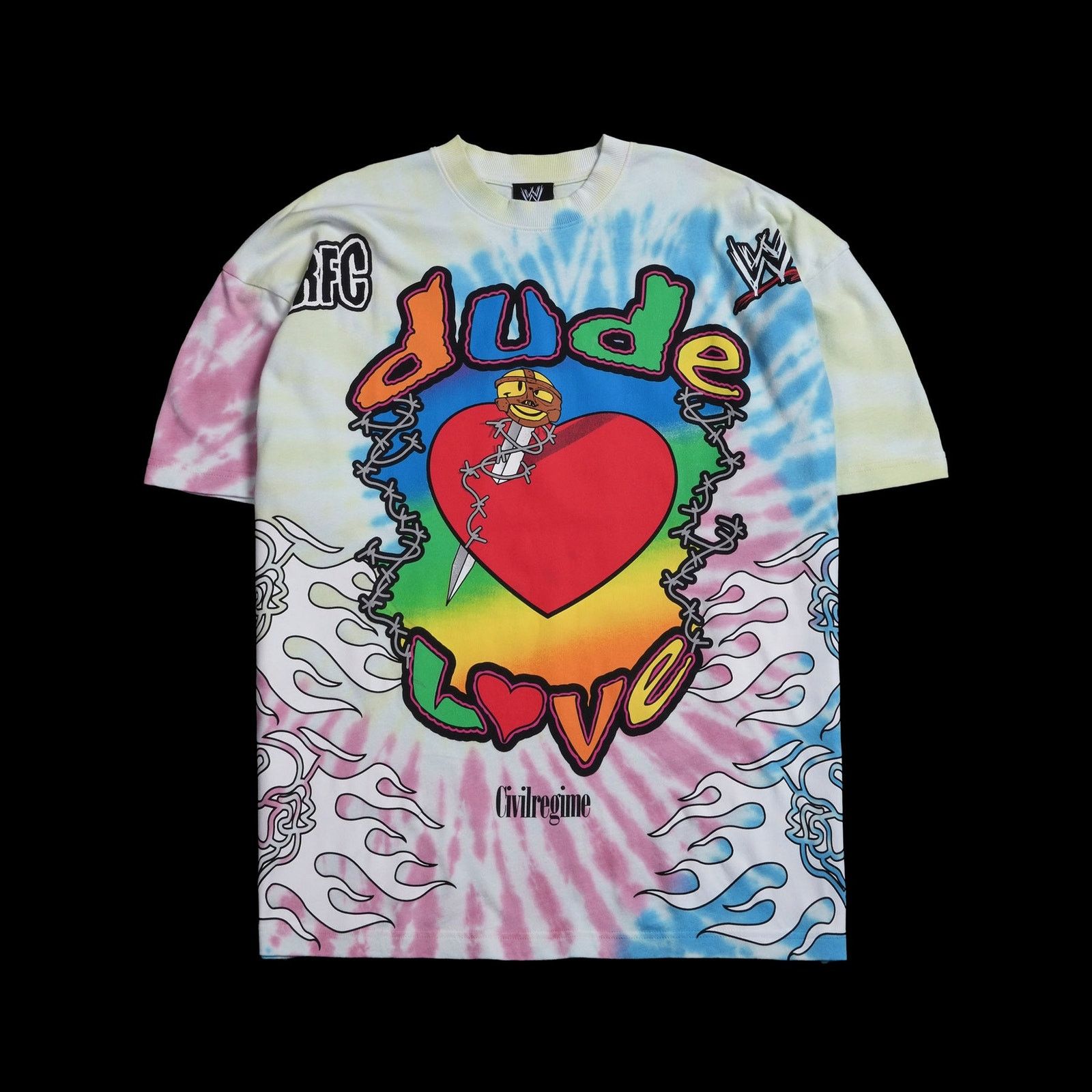 Darc Sport WWE Royal Rumble x Civil Regime Soldout Oversized Tee Small Size US S / EU 44-46 / 1 - 1 Thumbnail