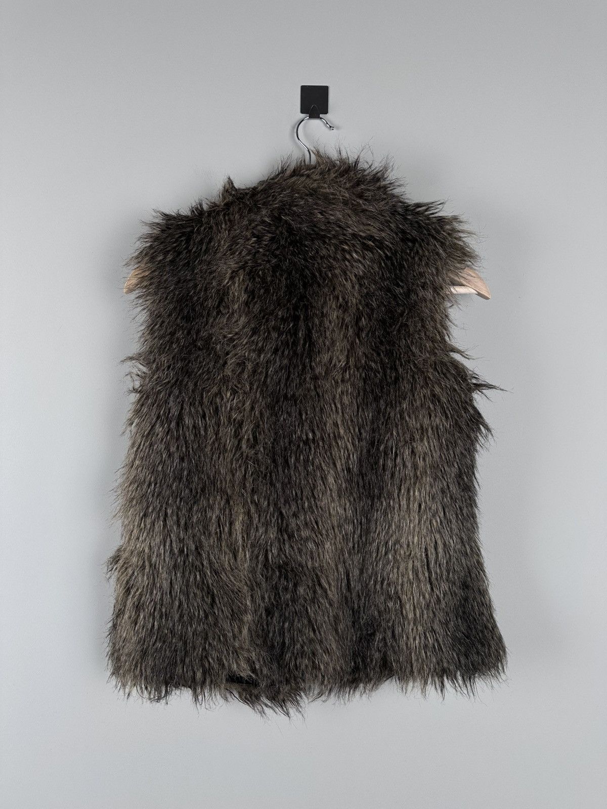 Hysteric Glamour × Japanese Brand × Vintage Vintage Y2k Fuzzy Fur Vest If Six Was Nine Opium Size S / US 4 / IT 40 - 6 Thumbnail
