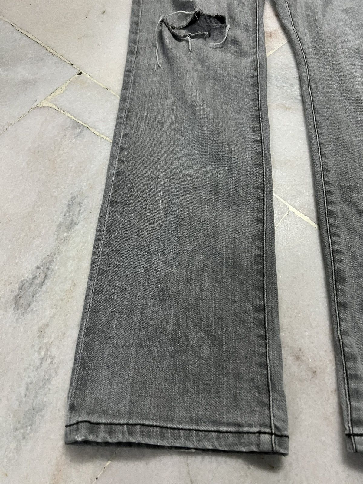 If Six Was Nine × Japanese Brand × Vintage CUSTOM CULTURE DISTRESS JEANS Size US 29 - 3 Thumbnail