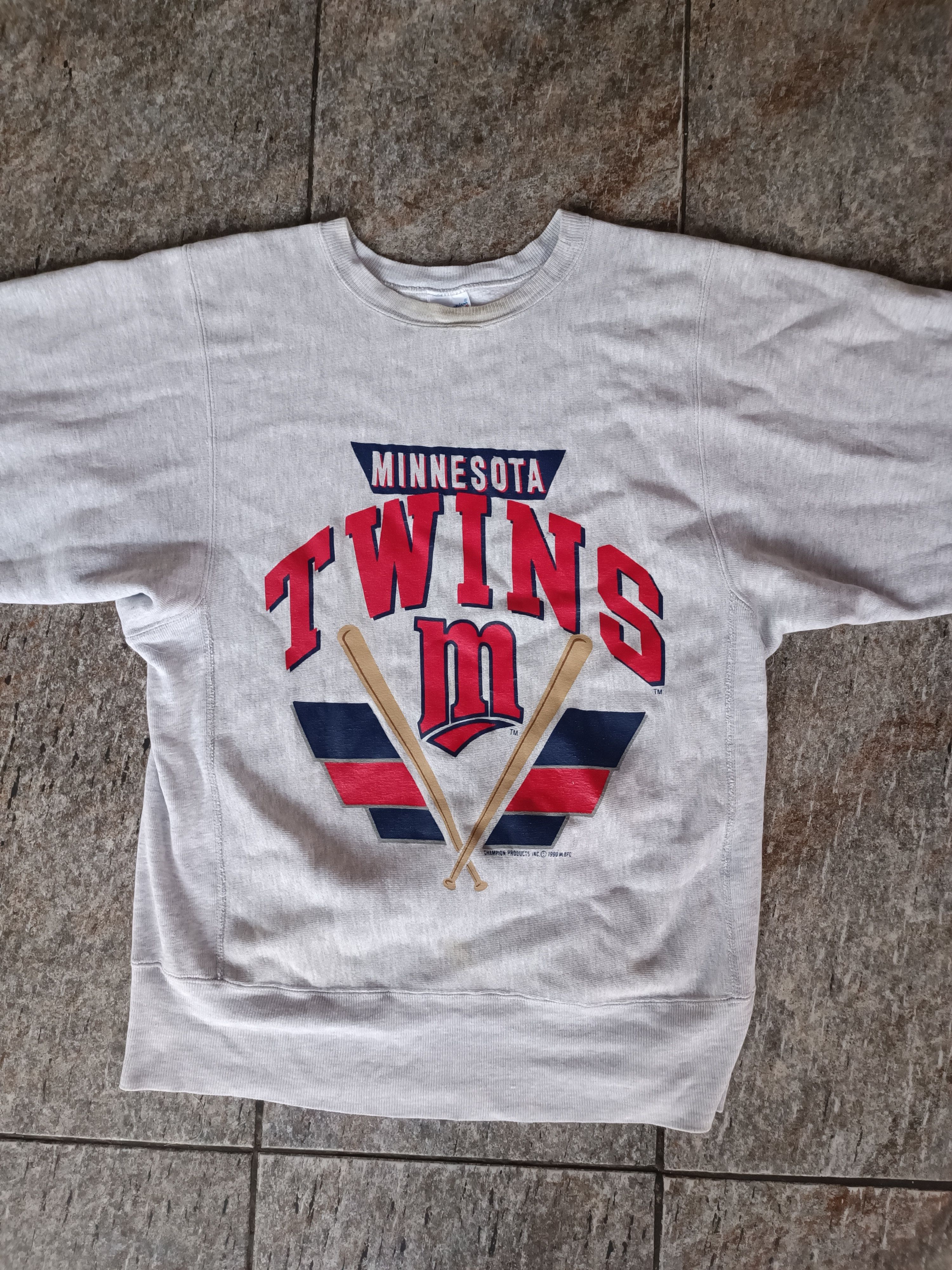 Champion vintage 90s champion reverse weave mlb minnesota twins Size US M / EU 48-50 / 2 - 2 Thumbnail