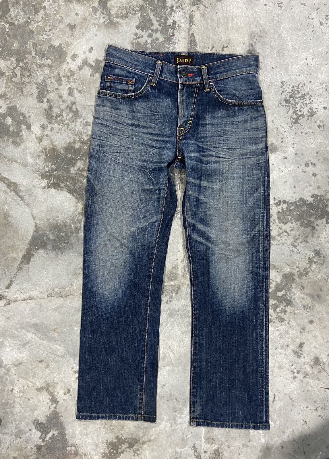 Edwin Edwin Blue Trip Flare Rare Design Size US 30 / EU 46 - 3 Thumbnail
