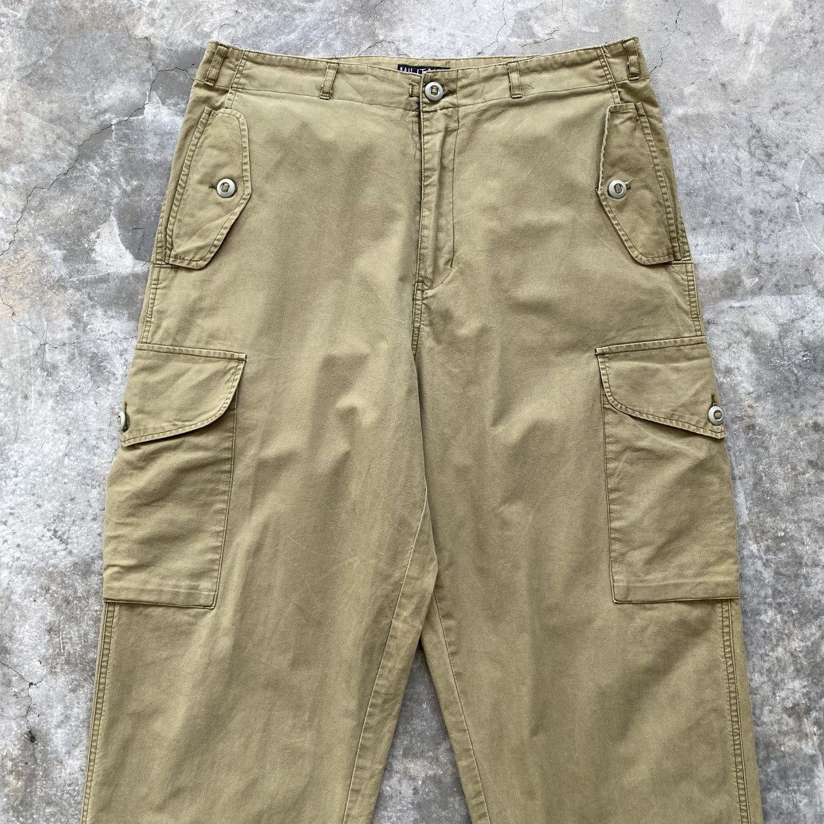 Japanese Brand Militaire Cargo Baggy Paracute Pants w34 Size US 35 - 2 Thumbnail