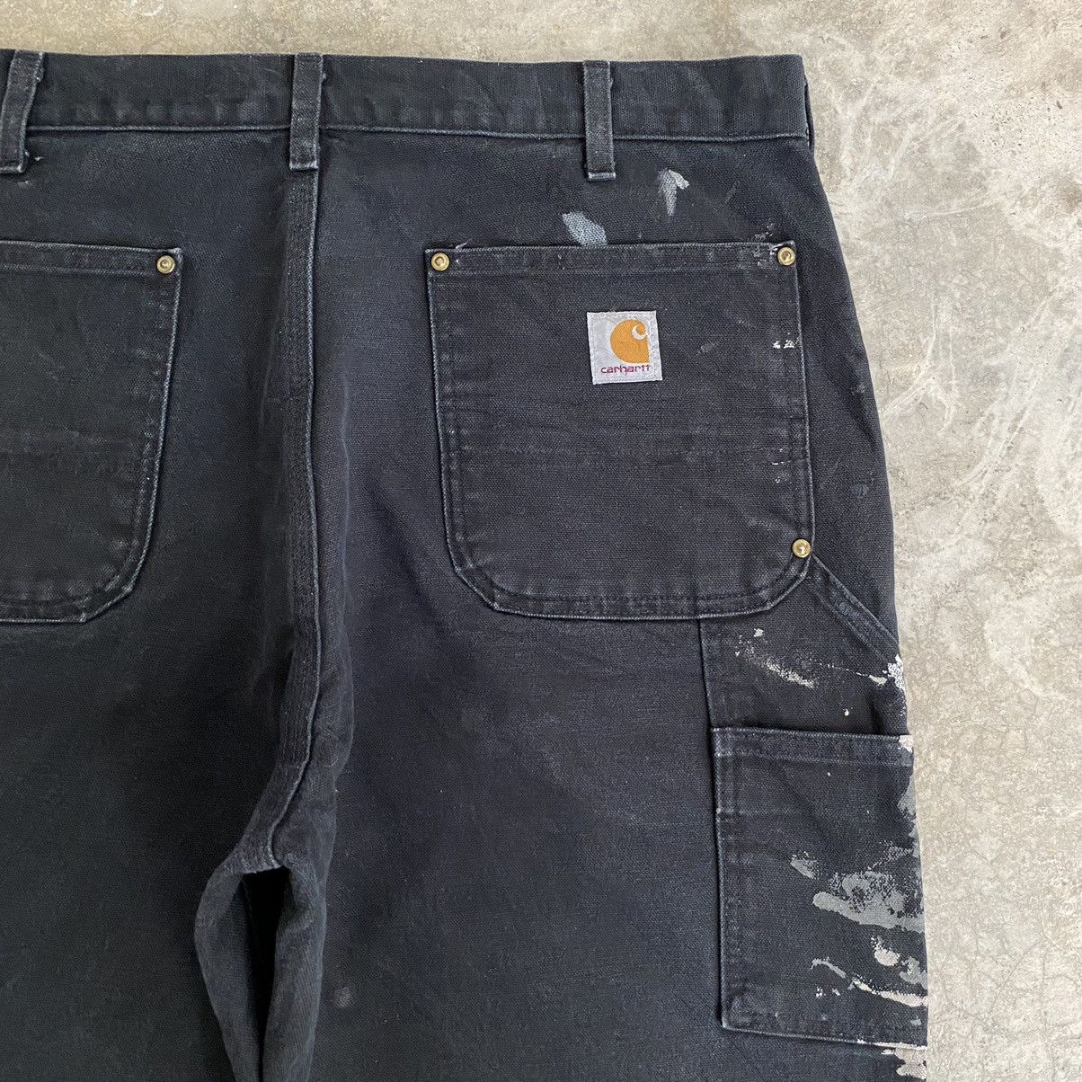 Carhartt VTG Carhartt Double Knee Faded Splatter Painter Pants Size US 35 - 19 Thumbnail