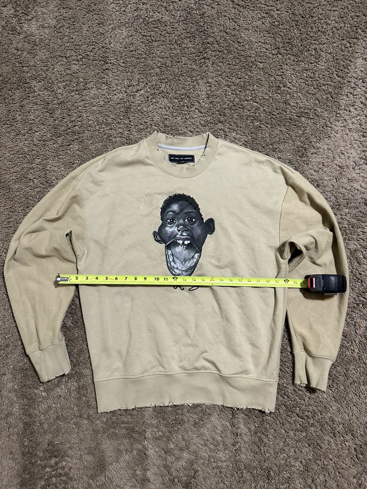 Other Vintage Good family Art “big mouth” sweater 00s size large Size US L / EU 52-54 / 3 - 4 Thumbnail