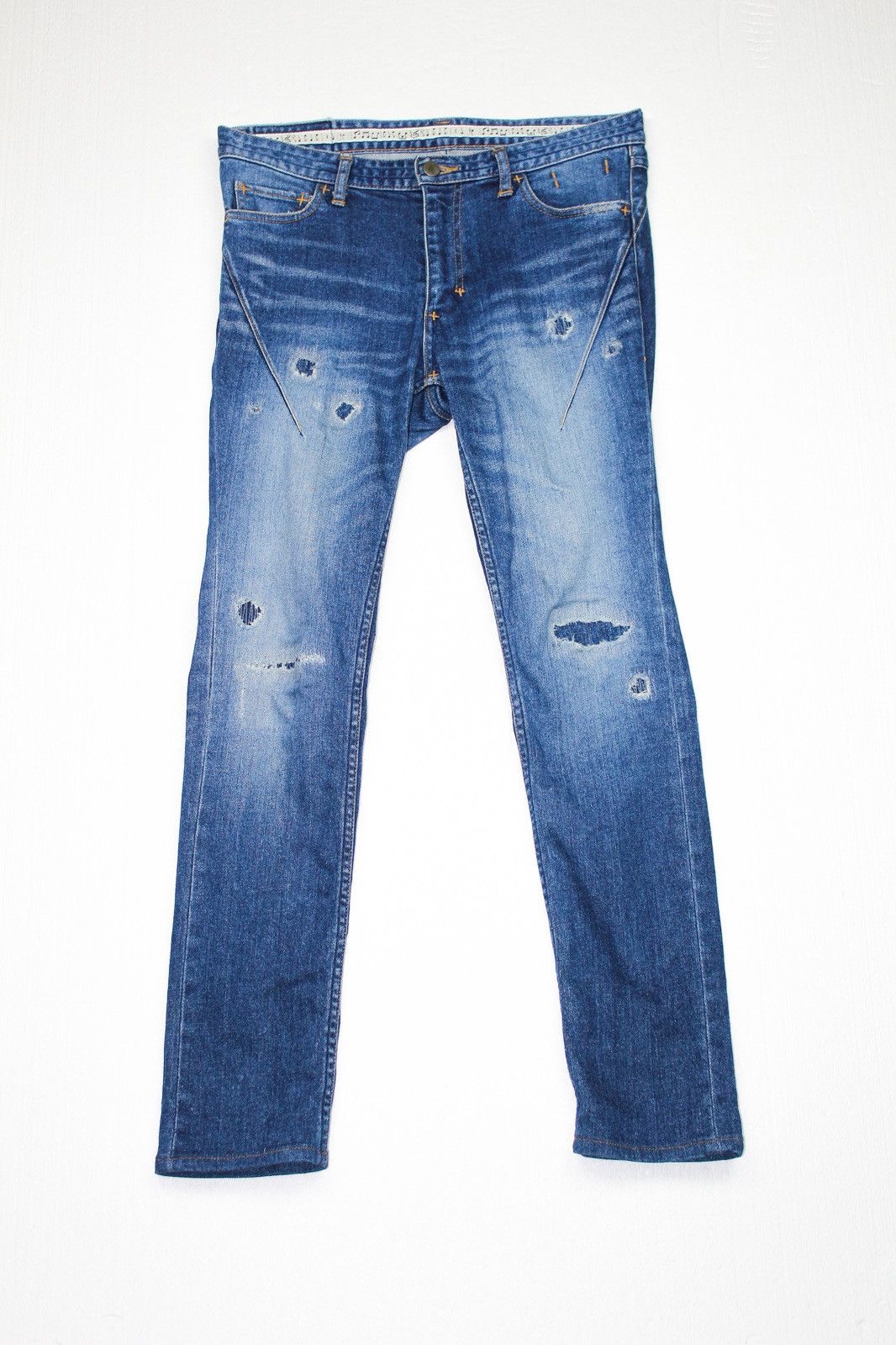 Number (N)ine Damaged Jeans Size US 31 - 1 Thumbnail