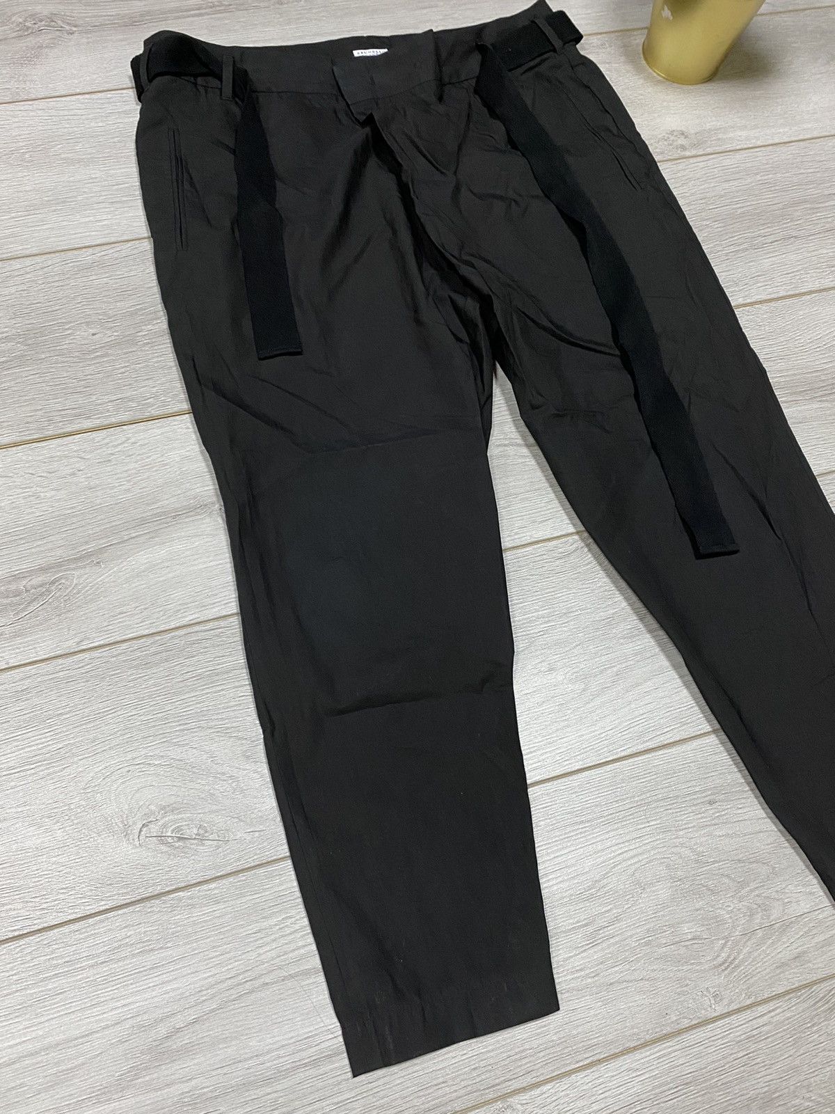 Brunello Cucinelli Brunello Cucinelli belted trousers pants nylon Size 44R - 2 Thumbnail