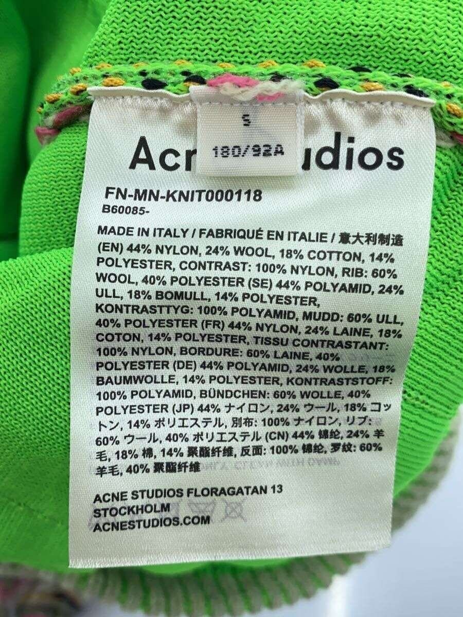 Acne Studios Layered Mesh Stitch Knit Sweater Size US S / EU 44-46 / 1 - 5 Thumbnail