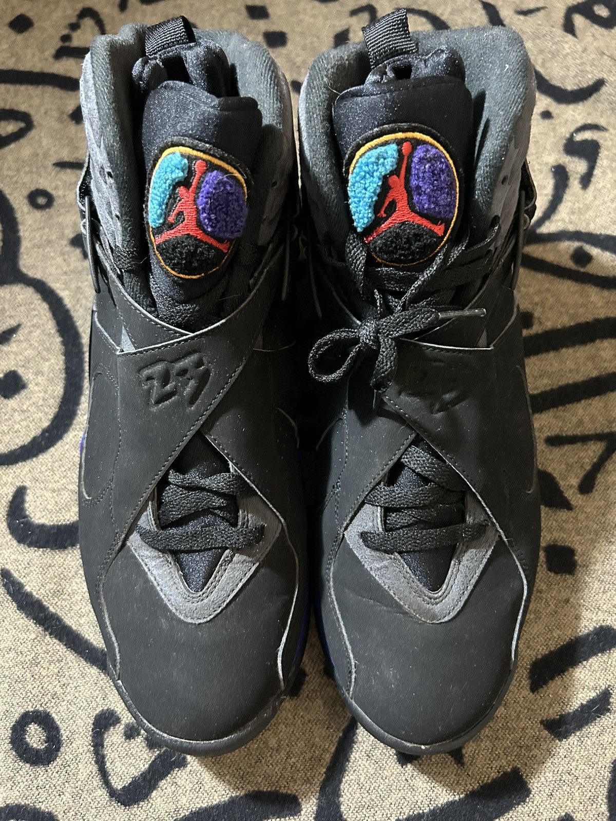Jordan Brand × Nike 2015 Aqua Air Jordan Viii 8 Size US 11.5 / EU 44-45 - 3 Thumbnail