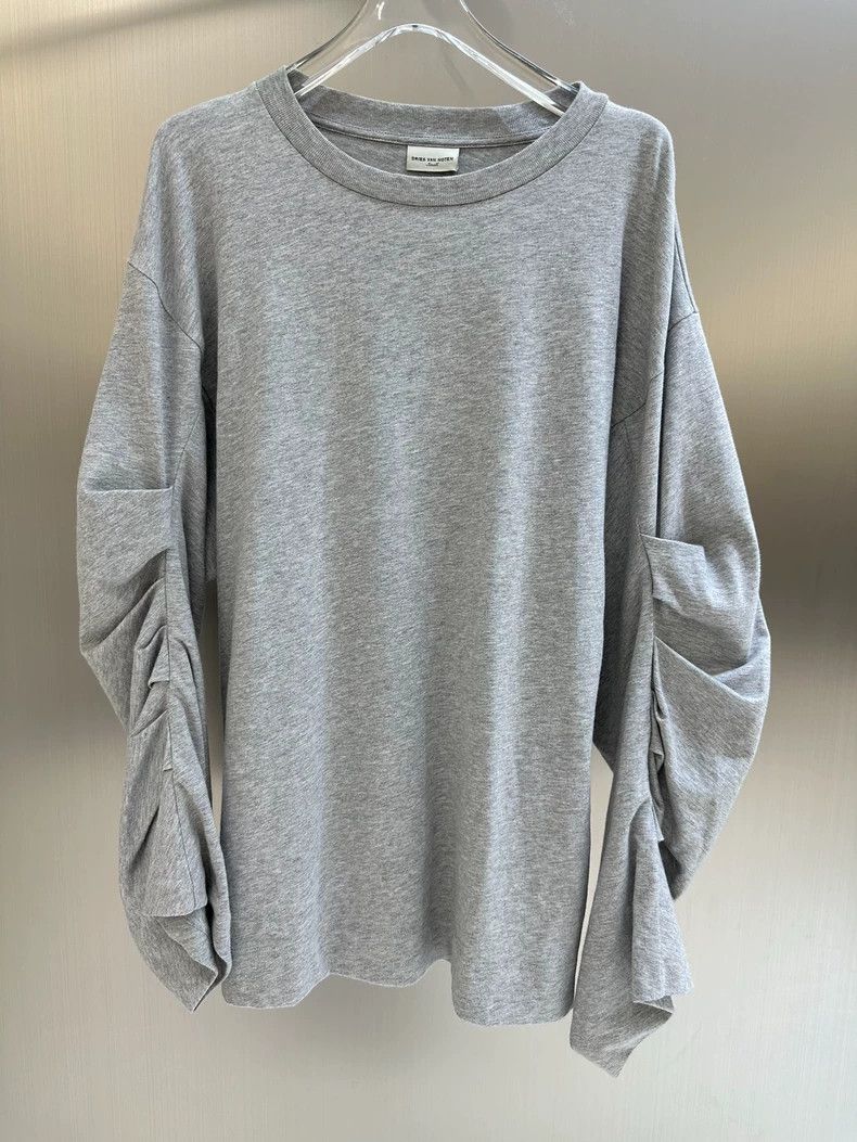 Dries Van Noten Dries Van Noten Long Sleeve T-shirt S Size US S / EU 44-46 / 1 - 1 Thumbnail