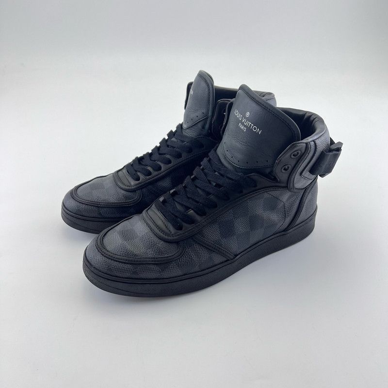 Louis Vuitton Louis Vuitton Rivoli High-Top Sneakers for Men - Size US 7 / EU 40 - 1 Thumbnail