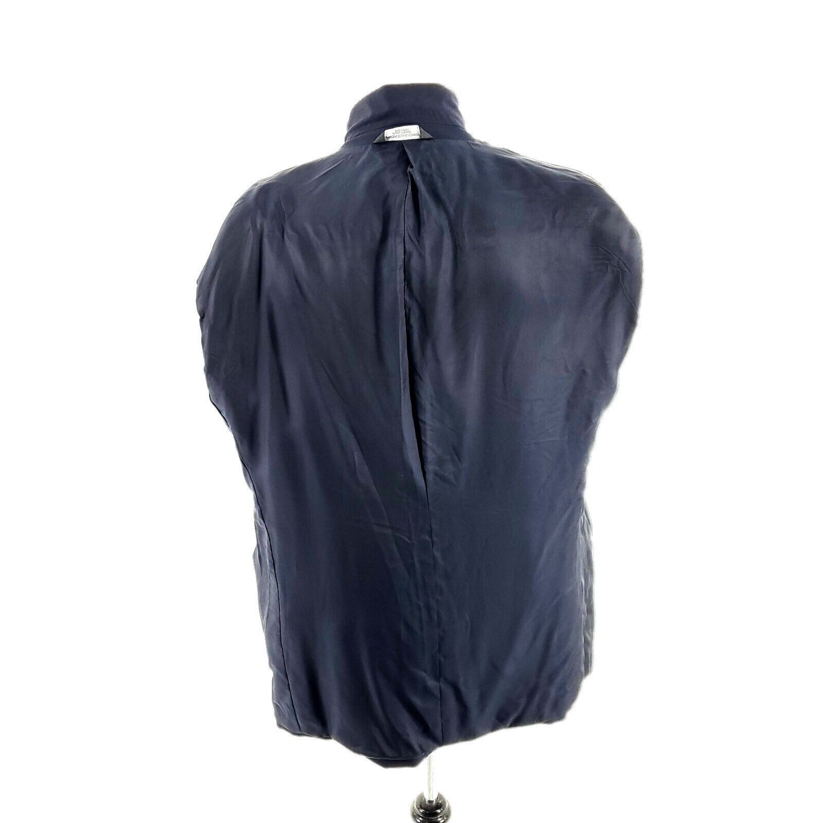 Pronto Uomo Pronto Uomo Couture Super 120s Wool 3 Button Blazer 42R Blue Size 42R - 10 Thumbnail